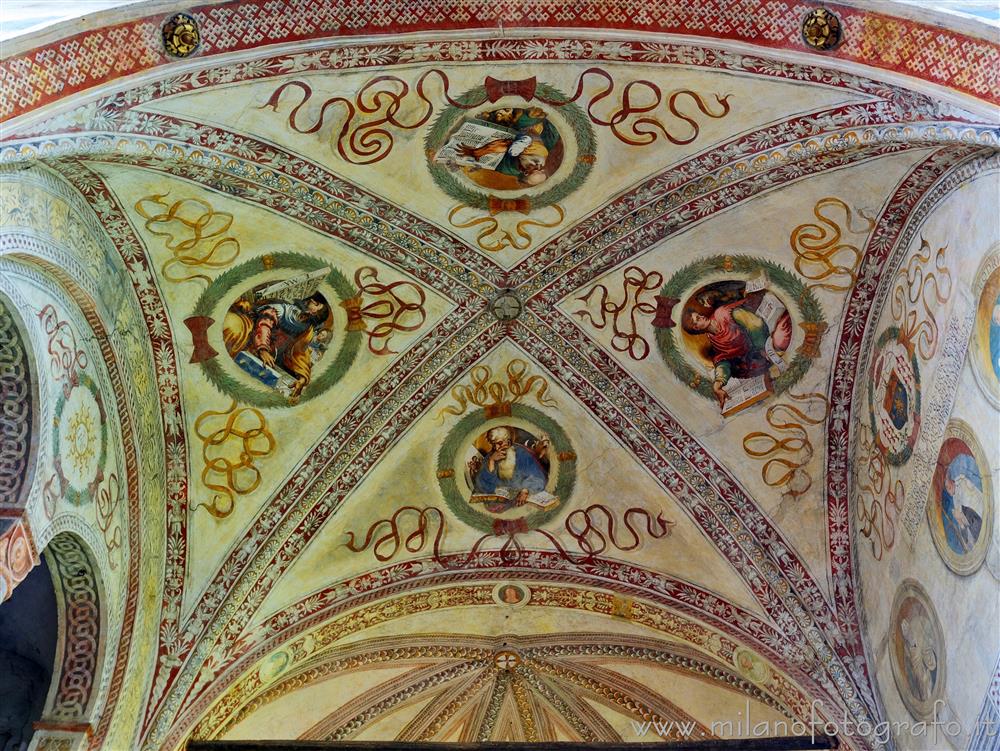 Soncino (Cremona) - Soffitto del presbiterio della Chiesa di Santa Maria delle Grazie